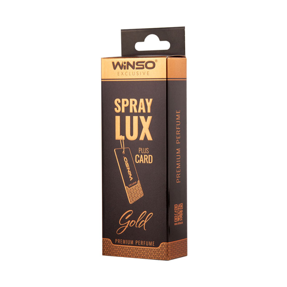 Ароматизатор в інд. упаковці WINSO Spray Lux Exclusive plus CARD - Gold (539580) дивитися фото №1