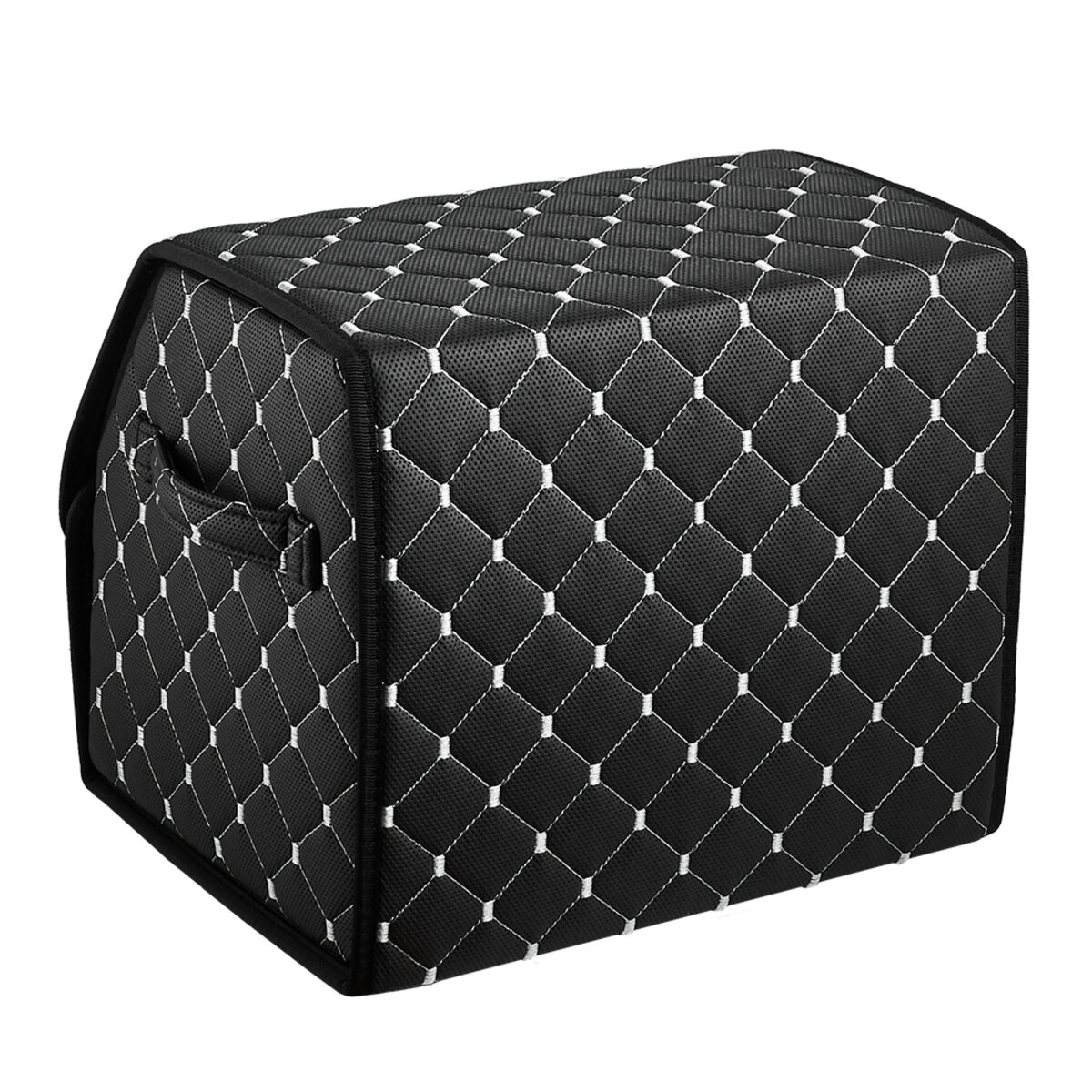 Сумка органайзер Beltex Еко шкіра S 35х30х30 чорна/біла (BX39703) дивитися фото №5