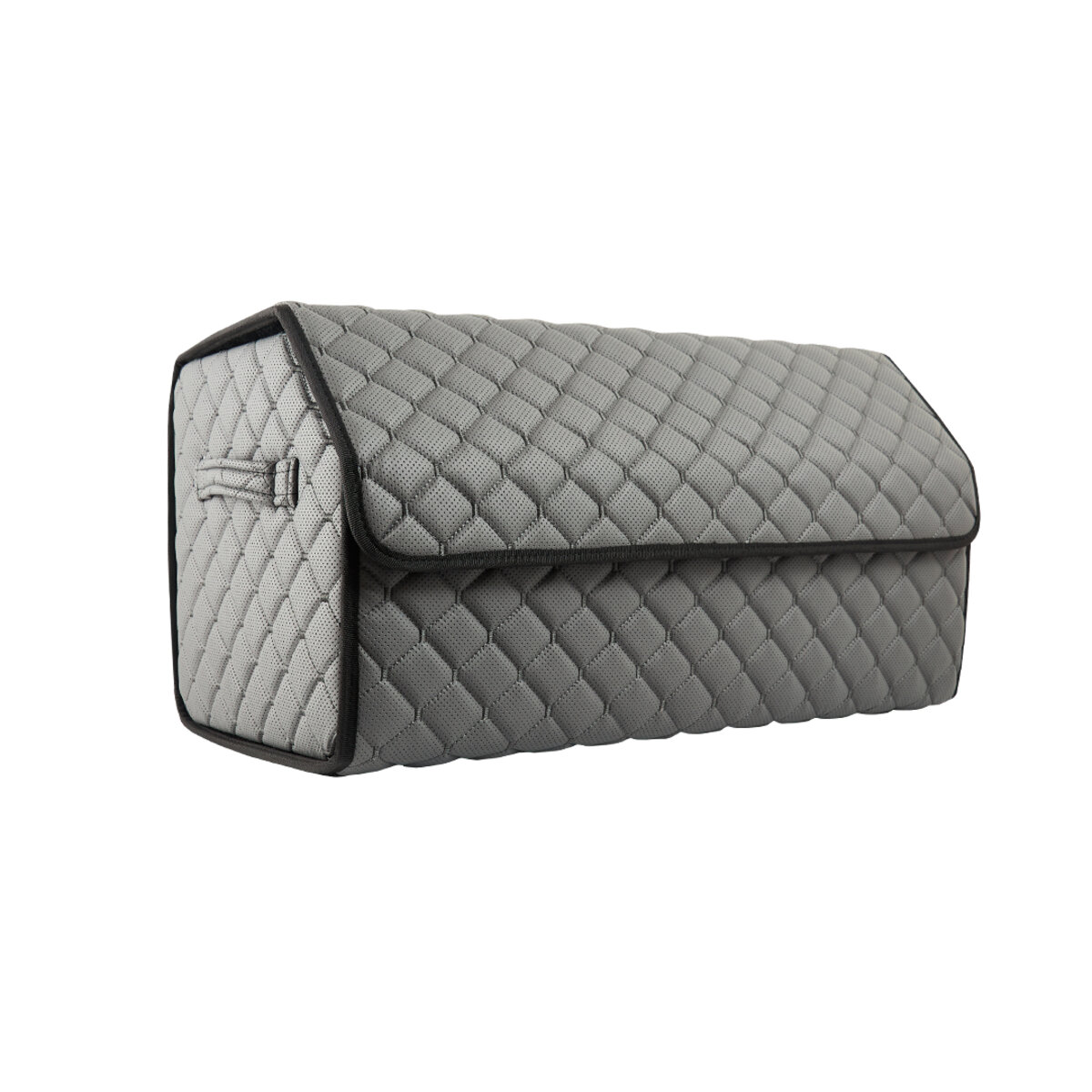 Сумка органайзер Beltex Еко шкіра L 60х31х31 сіра/сіра (BX39725) дивитися фото №1