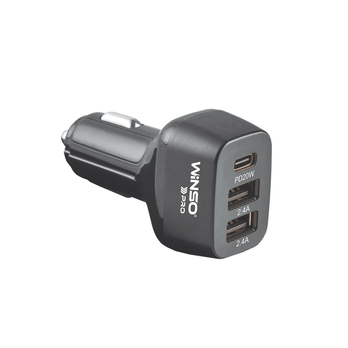 Автомобільний зарядний пристрій Winso PRO 44W USB-C+2xUSB-A (222044) дивитися фото №1