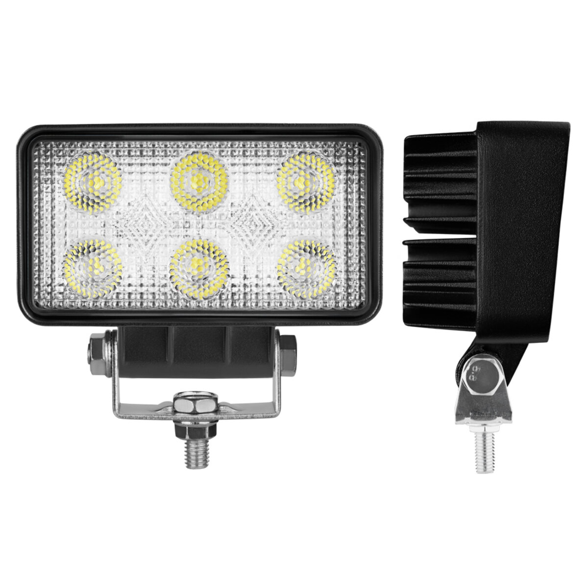 Фара світлодіодна Winso Pro EPISTAR white розсіяний 10-30V, 18W (6x3W), 1шт (780310) дивитися фото №4