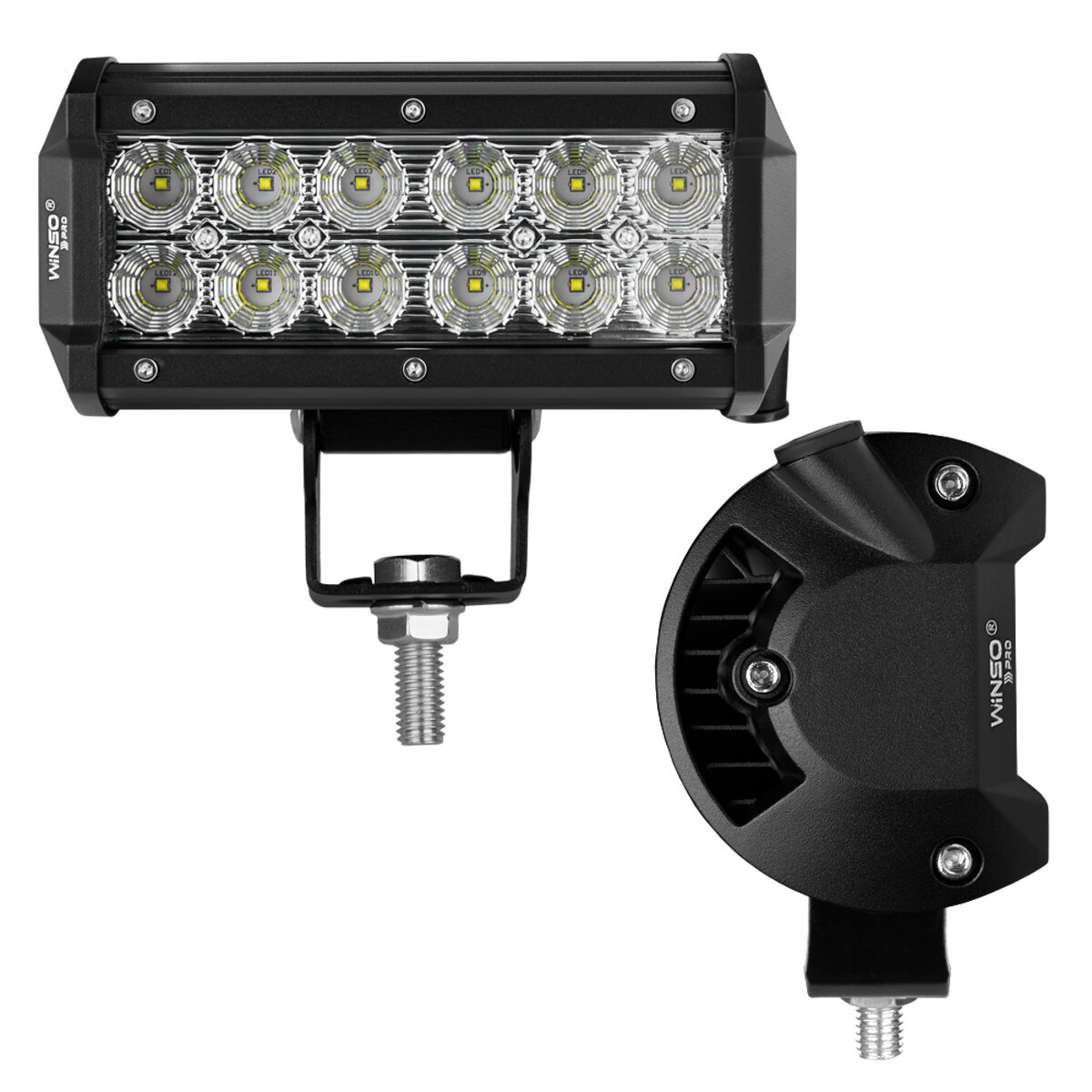 Фара світлодіодна Winso Pro CREE розсіяний 10-30V, 36W (12x3W), 1шт (780910) дивитися фото №4