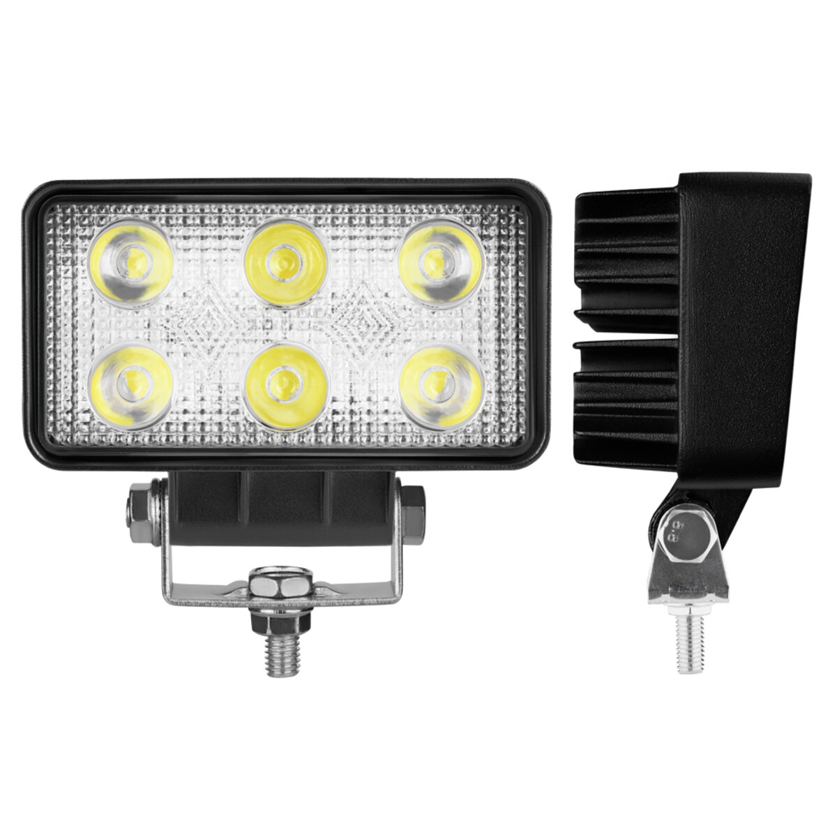 Фара світлодіодна Winso Pro EPISTAR white точковий 10-30V, 18W (6x3W), 1шт (780320) дивитися фото №4