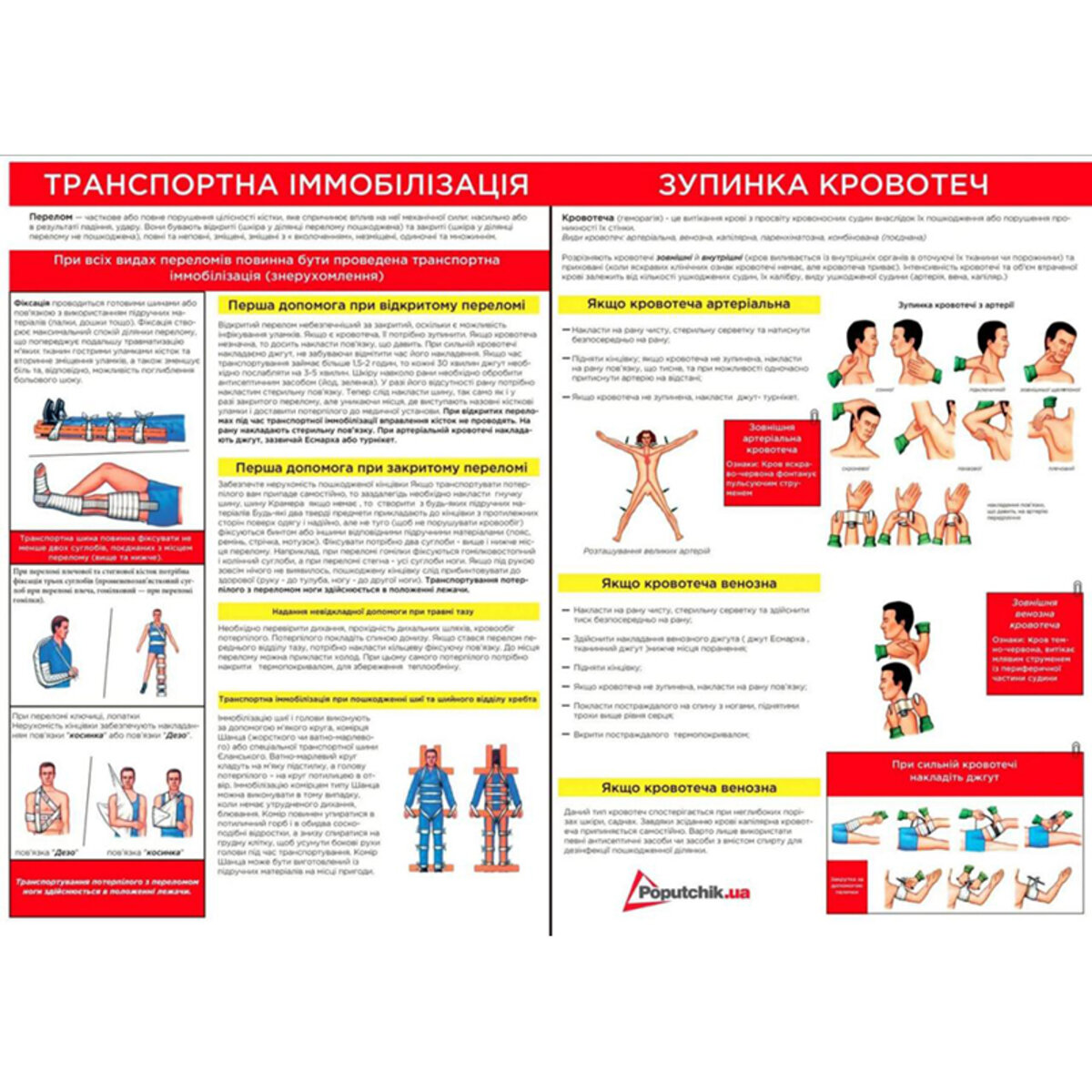 Аптечка медична транспортна-1, згідно ТУ, пластиковий футляр (50-001-P) дивитися фото №3