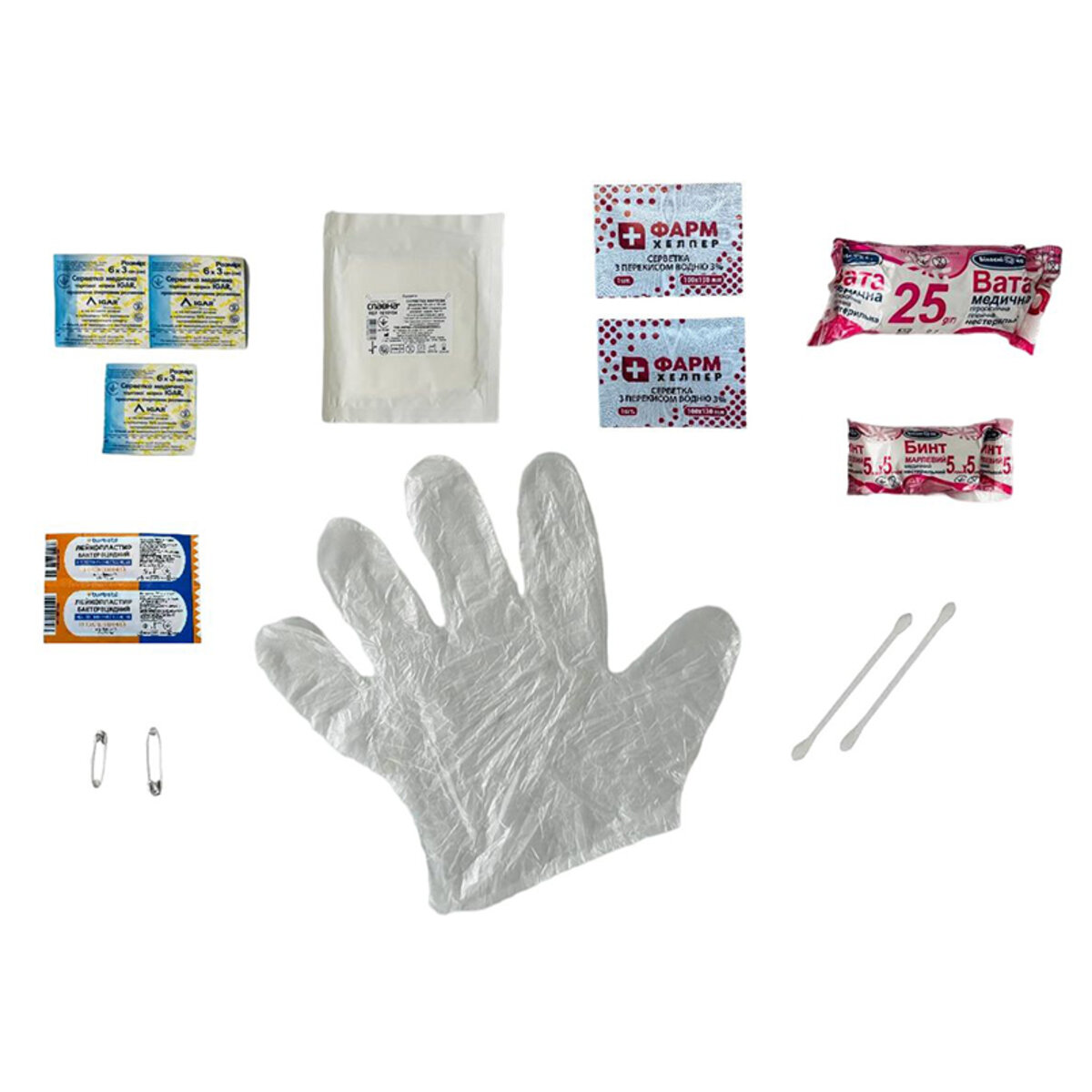 Аптечка медична транспортна-1, згідно ТУ, пластиковий футляр (50-001-P) дивитися фото №4