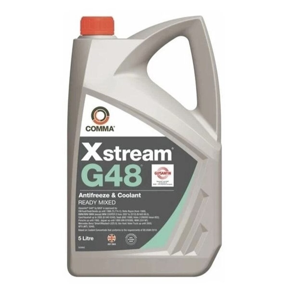 Антифриз Comma XSTREAM G48 AF RTU готовий 5л (XSG48M5L) дивитися фото №1