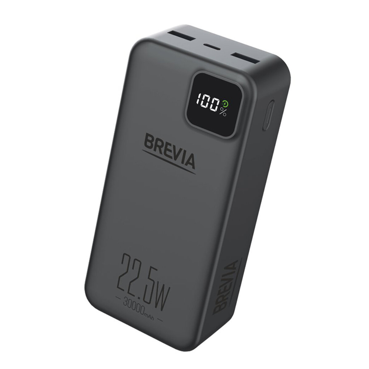 Повербанк (Power Bank) Brevia 30000mAh 22,5W Li-Pol, LCD (45320PB) дивитися фото №1