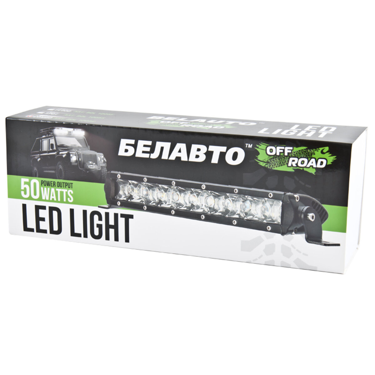 Автолампа світлодіодна BELAUTO CREE Combo LED (10*5w) (BOL1005C) дивитися фото №2
