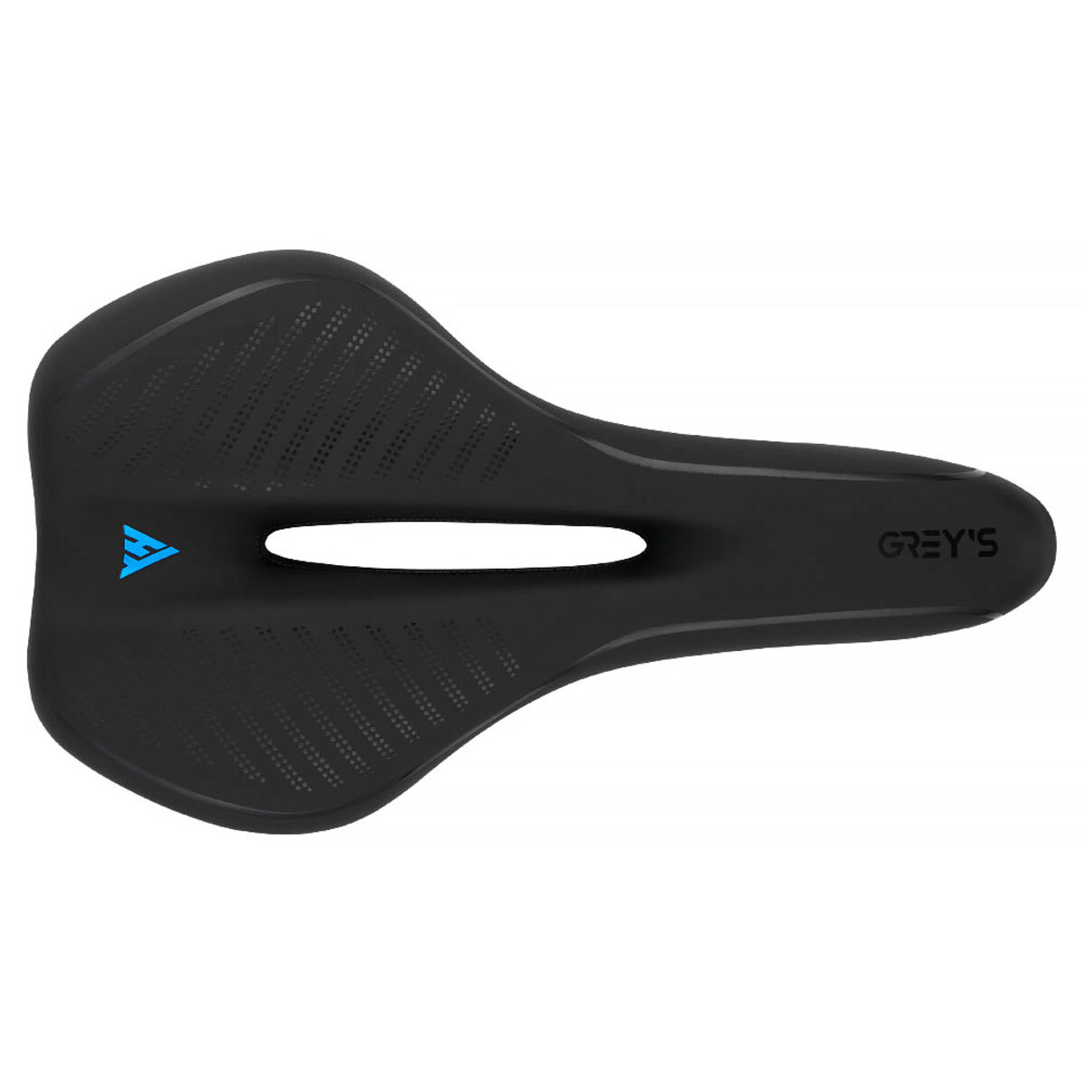 Сідло велосипедне Greys 280мм*160мм чорне (GR70160) дивитися фото №2