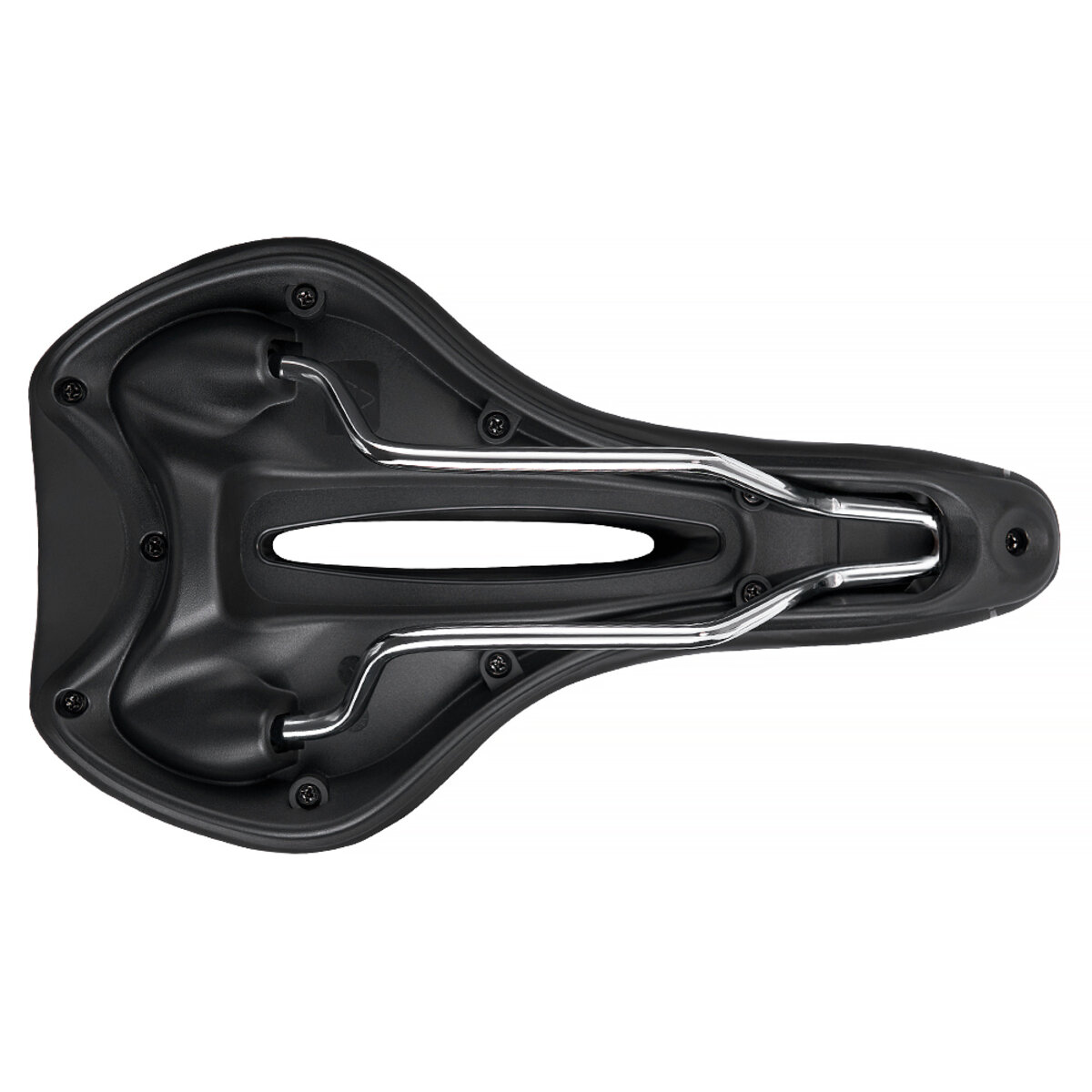 Сідло велосипедне Greys 280мм*160мм чорне (GR70160) дивитися фото №4