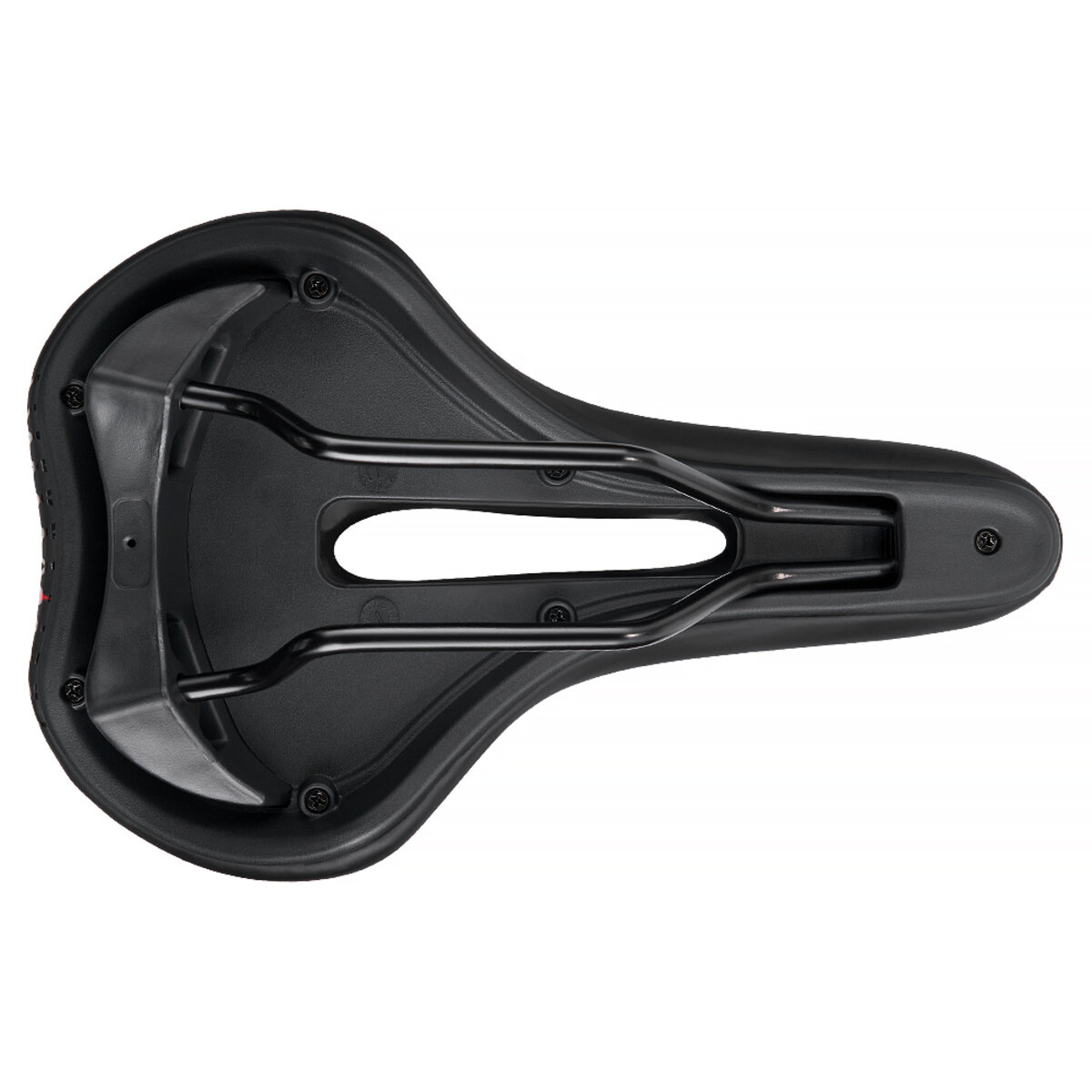 Сідло велосипедне Greys 285мм*175мм чорне (GR70150) дивитися фото №4