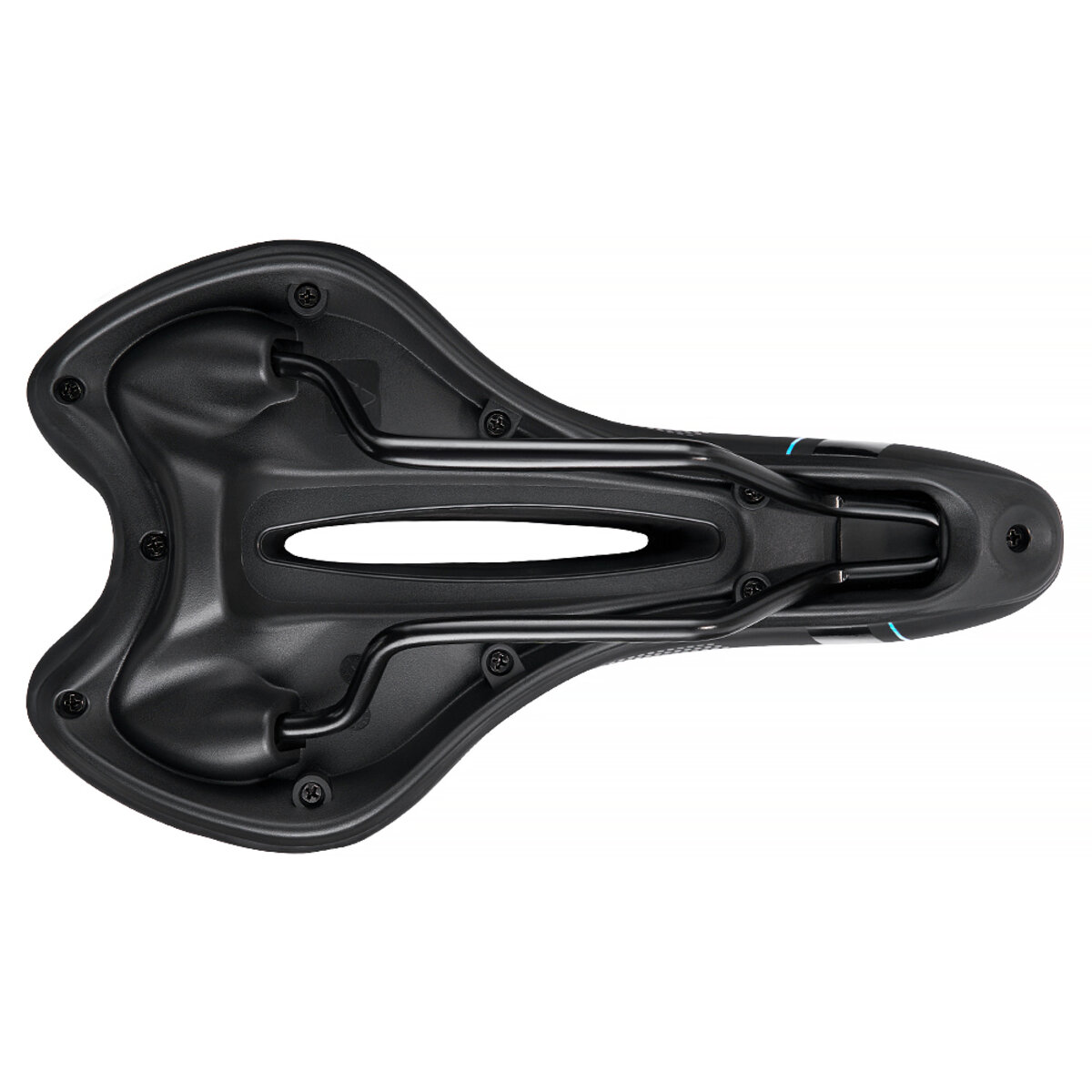 Сідло велосипедне Greys 280мм*160мм чорне (GR70190) дивитися фото №4