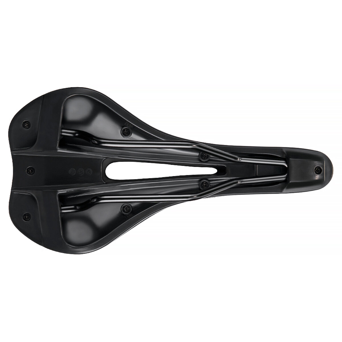 Сідло велосипедне Greys 285мм*140мм чорне (GR70140) дивитися фото №4