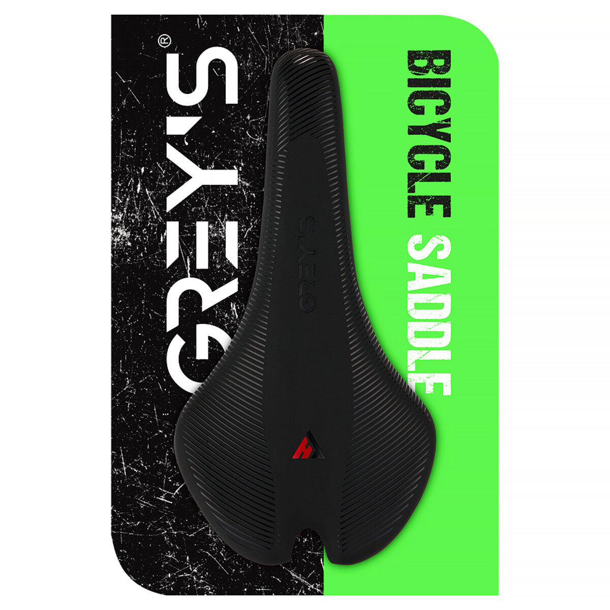 Сідло велосипедне Greys 280мм*140мм чорне (GR70130) дивитися фото №5