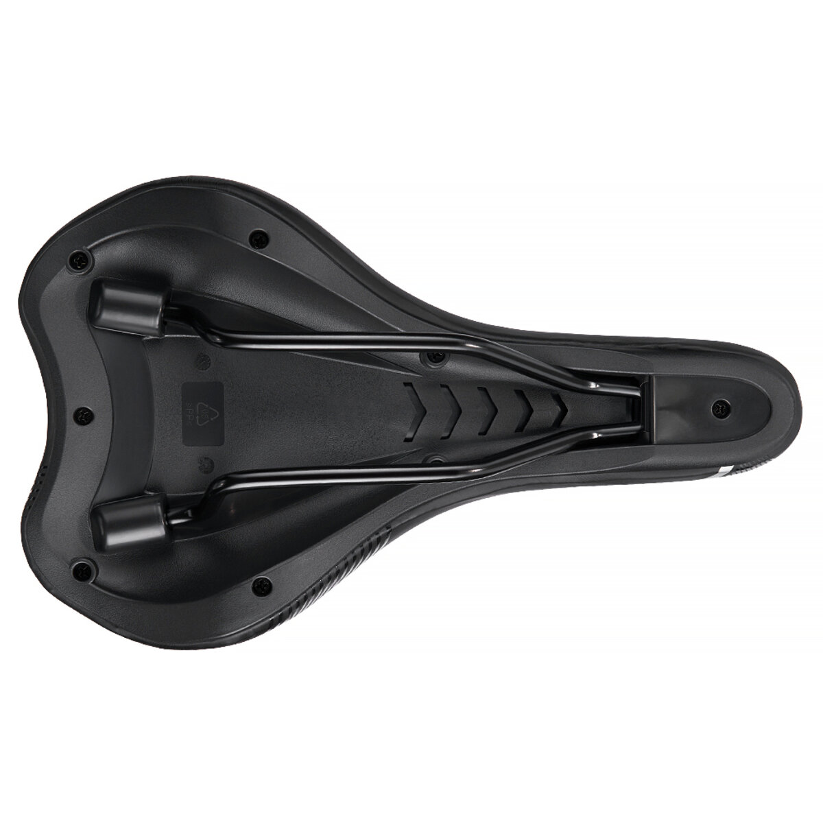 Сідло велосипедне Greys 275мм*150мм чорно-біле (GR70180) дивитися фото №4