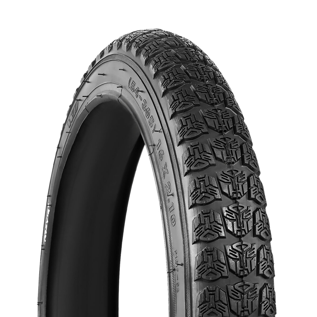 Покришка велосипедна Greys 16x2.10 P1217 BLK (GR45816) дивитися фото №1