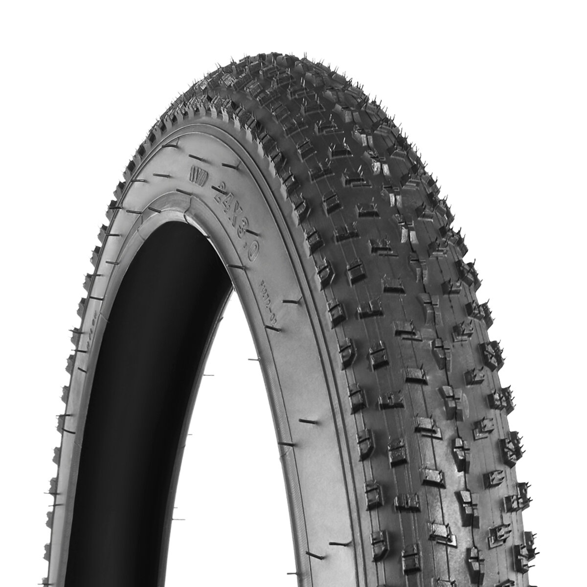 Покришка велосипедна Greys 24x3.0 P1272 BLK (GR45724) дивитися фото №1