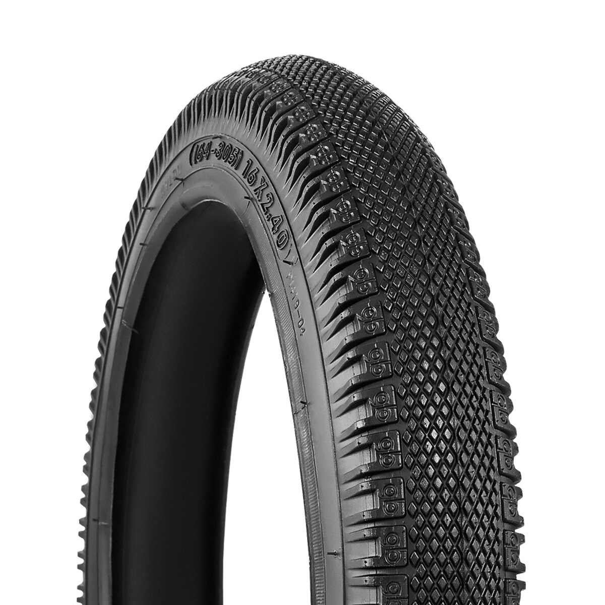 Покришка велосипедна Greys 16x2.40 P1419 BLK (GR45916) дивитися фото №1