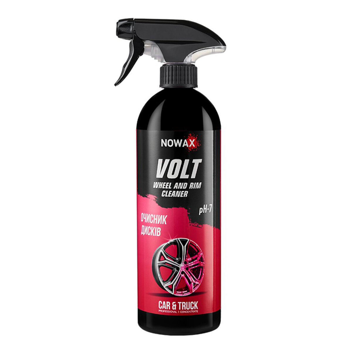 Очиститель дисков Nowax Volt Wheel and Rim Cleaner с индикатором 750 мл (NX75016) смотреть фото №1