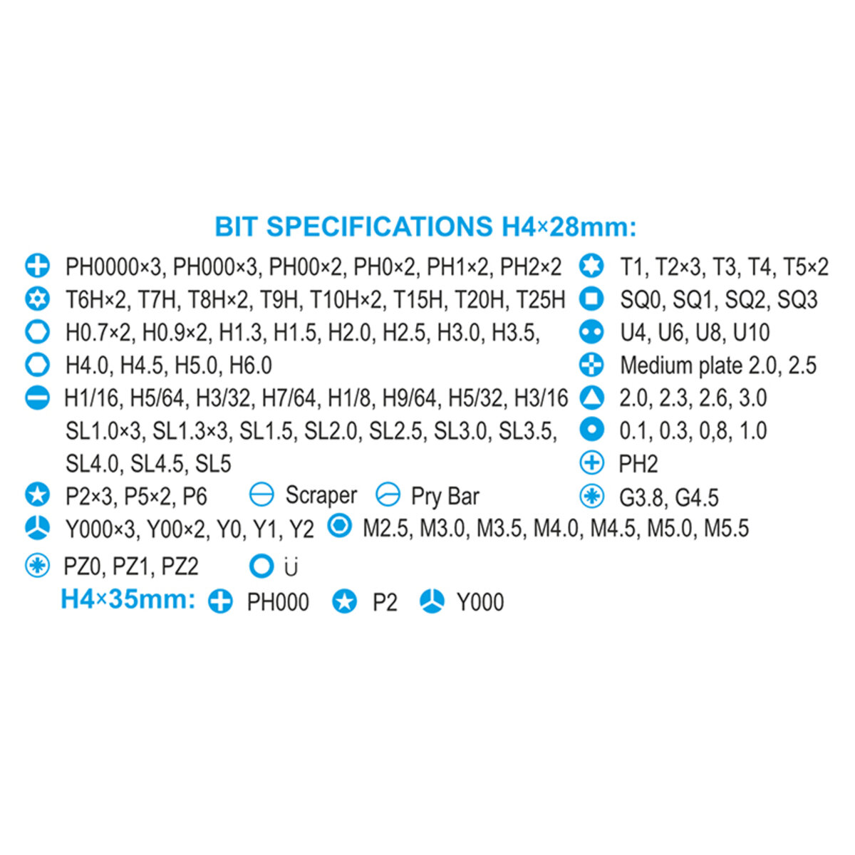 Викрутка Brevia з комплектом насадок для точних робіт 150в1 (55150MPC) дивитися фото №2