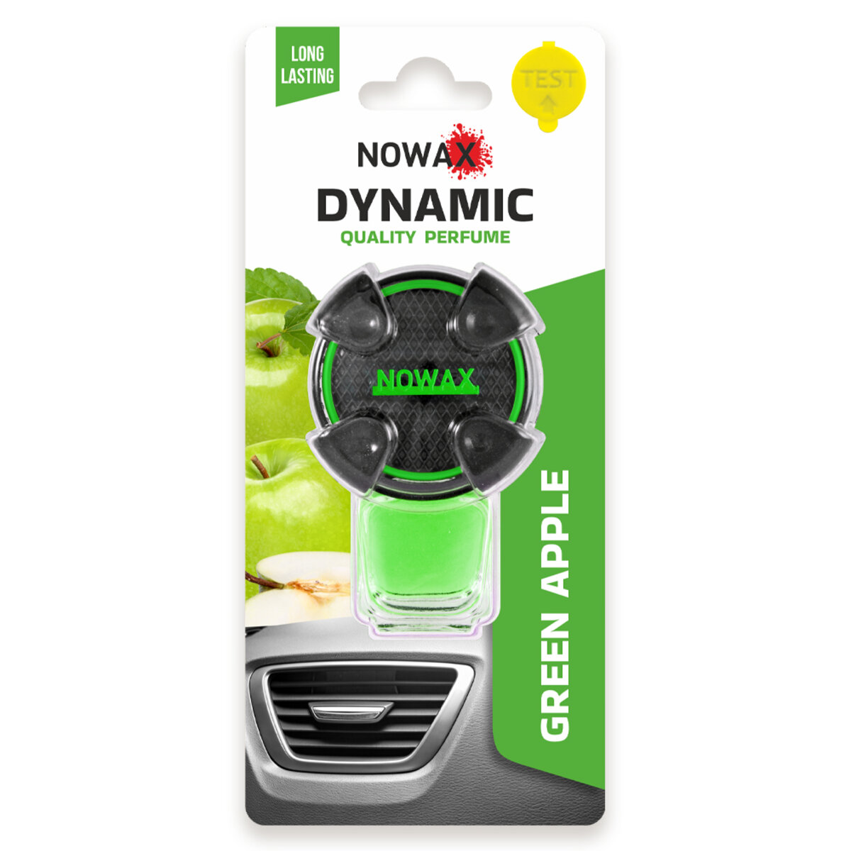 Ароматизатор Nowax Dynamic - Green Apple (NX07790) дивитися фото №1