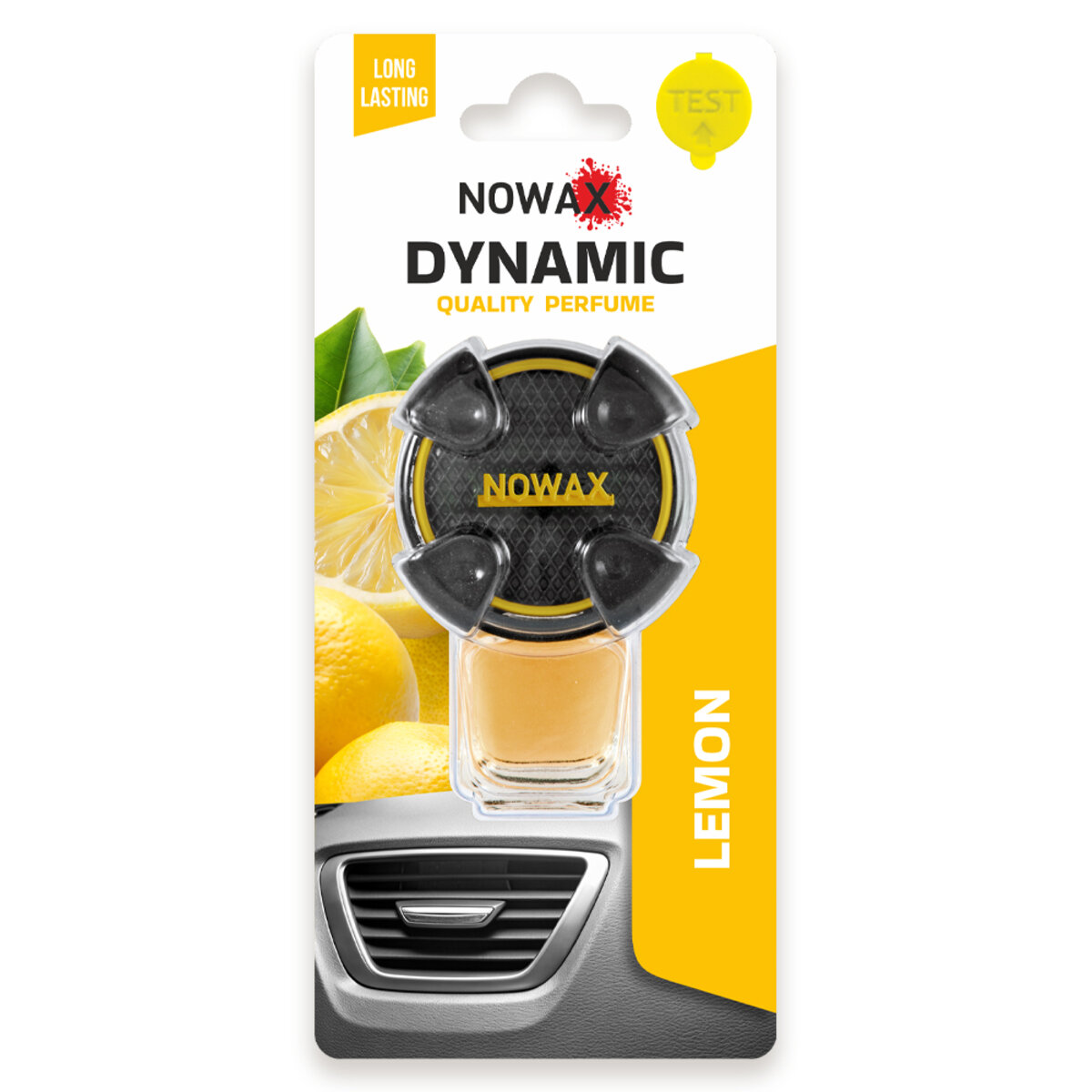Ароматизатор Nowax Dynamic - Lemon (NX07791) дивитися фото №1