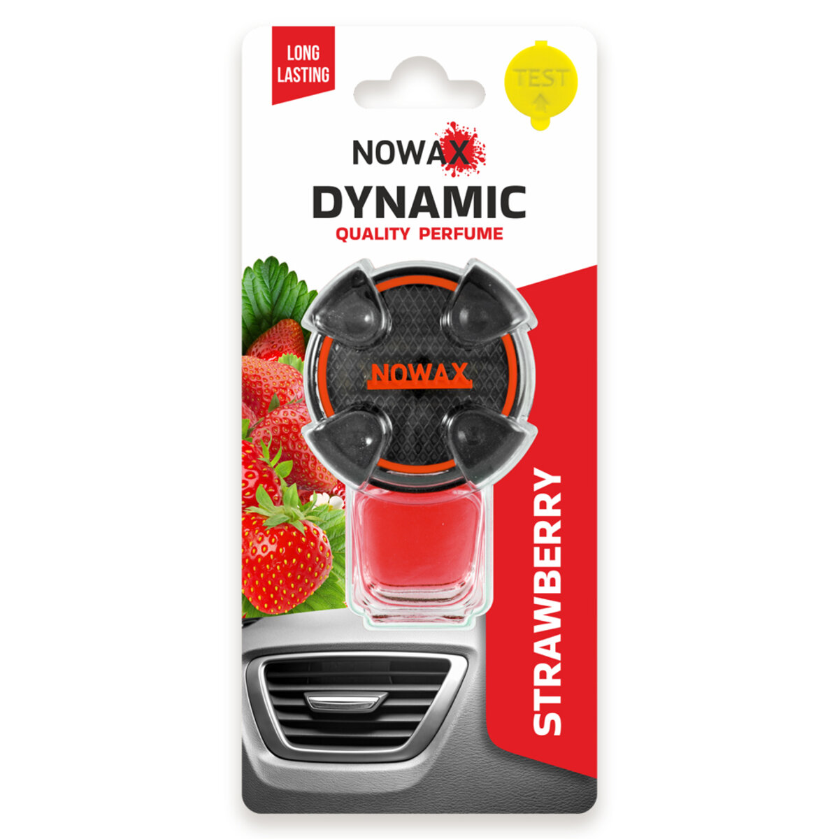 Ароматизатор Nowax Dynamic - Strawberry (NX07799) дивитися фото №1
