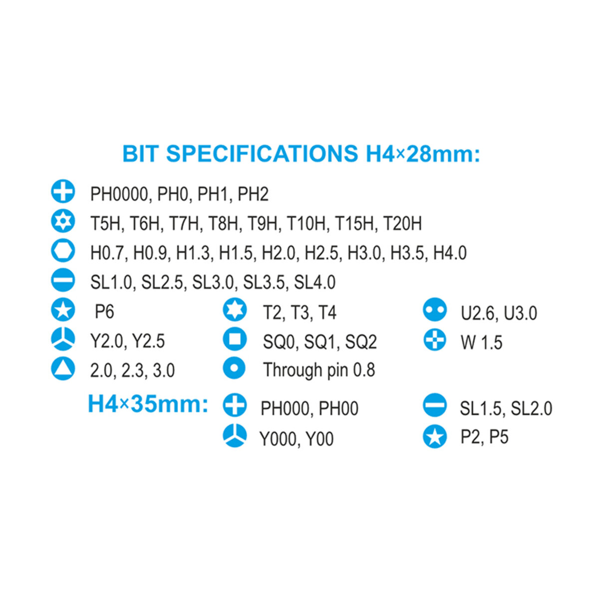 Електровикрутка Brevia з комплектом насадок для точних робіт електрична 15,8х180мм, 58в1 (55058EPC) дивитися фото №2