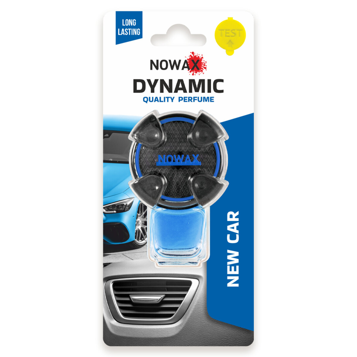 Ароматизатор Nowax Dynamic - New Car (NX07792) дивитися фото №1