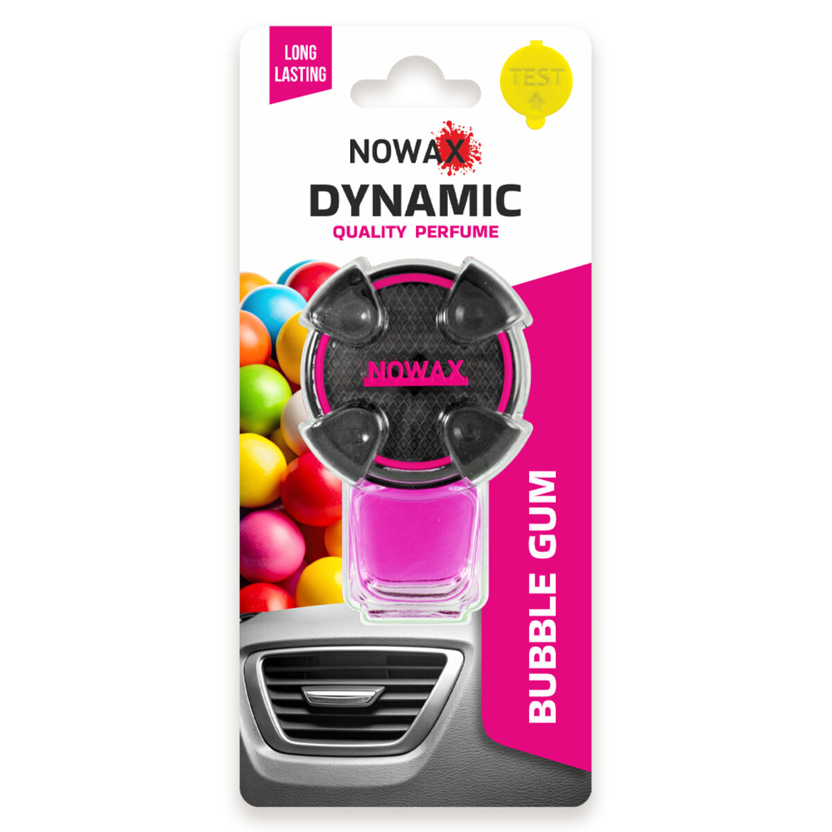 Ароматизатор Nowax Dynamic - Bubble Gum (NX07786) дивитися фото №1