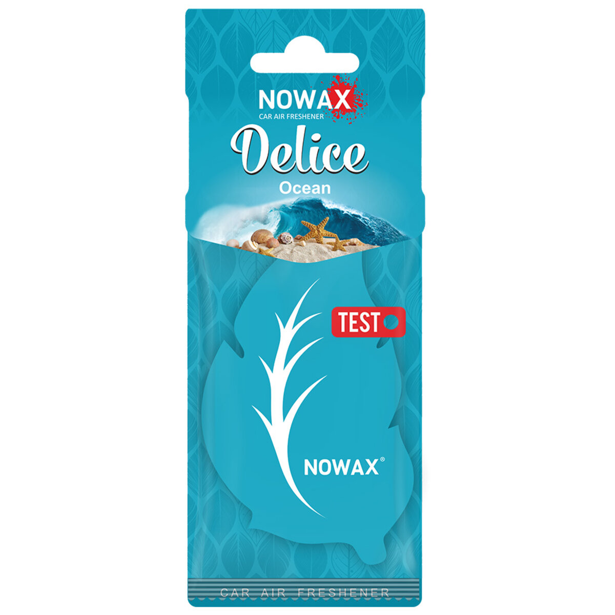 Ароматизатор повітря целюлозний Nowax серія Delice - Ocean  (NX07803) дивитися фото №1