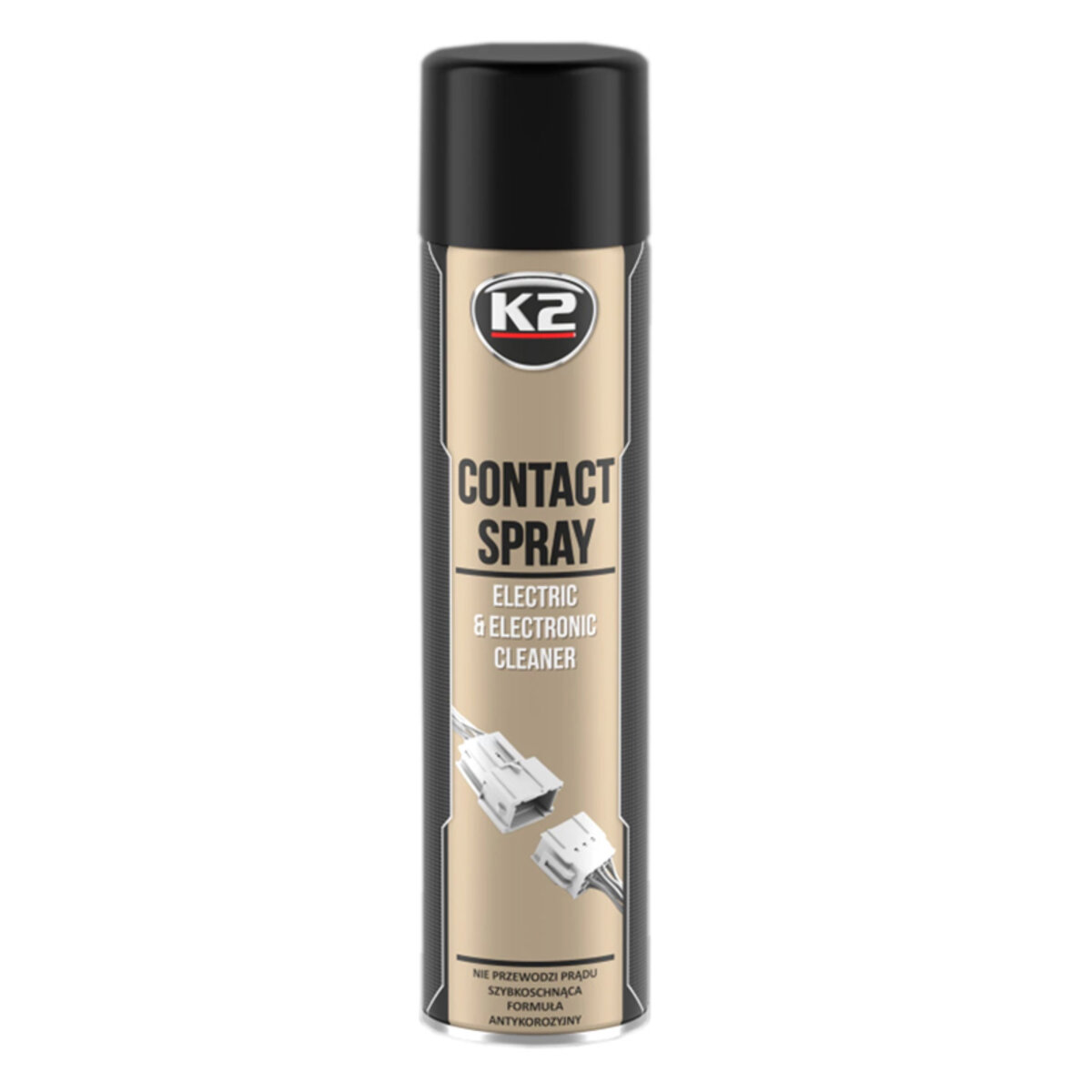 Змазка для електроконтактів K2 Contact Spray прозора аерозоль 600мл (W1256	) дивитися фото №1