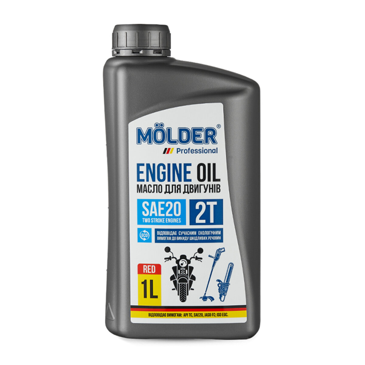 Олива Molder Engine Oil 2T SAE20 1л (MA01220) дивитися фото №1