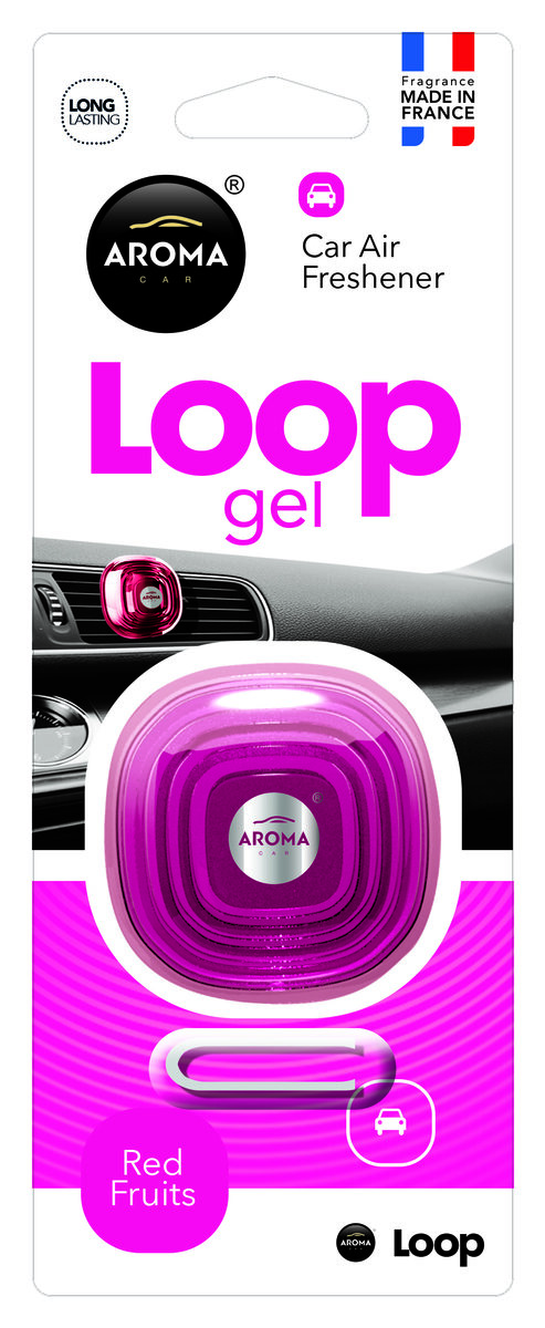 Ароматизатор Aroma Car Loop Red Fruits гелевий (63115) дивитися фото №1