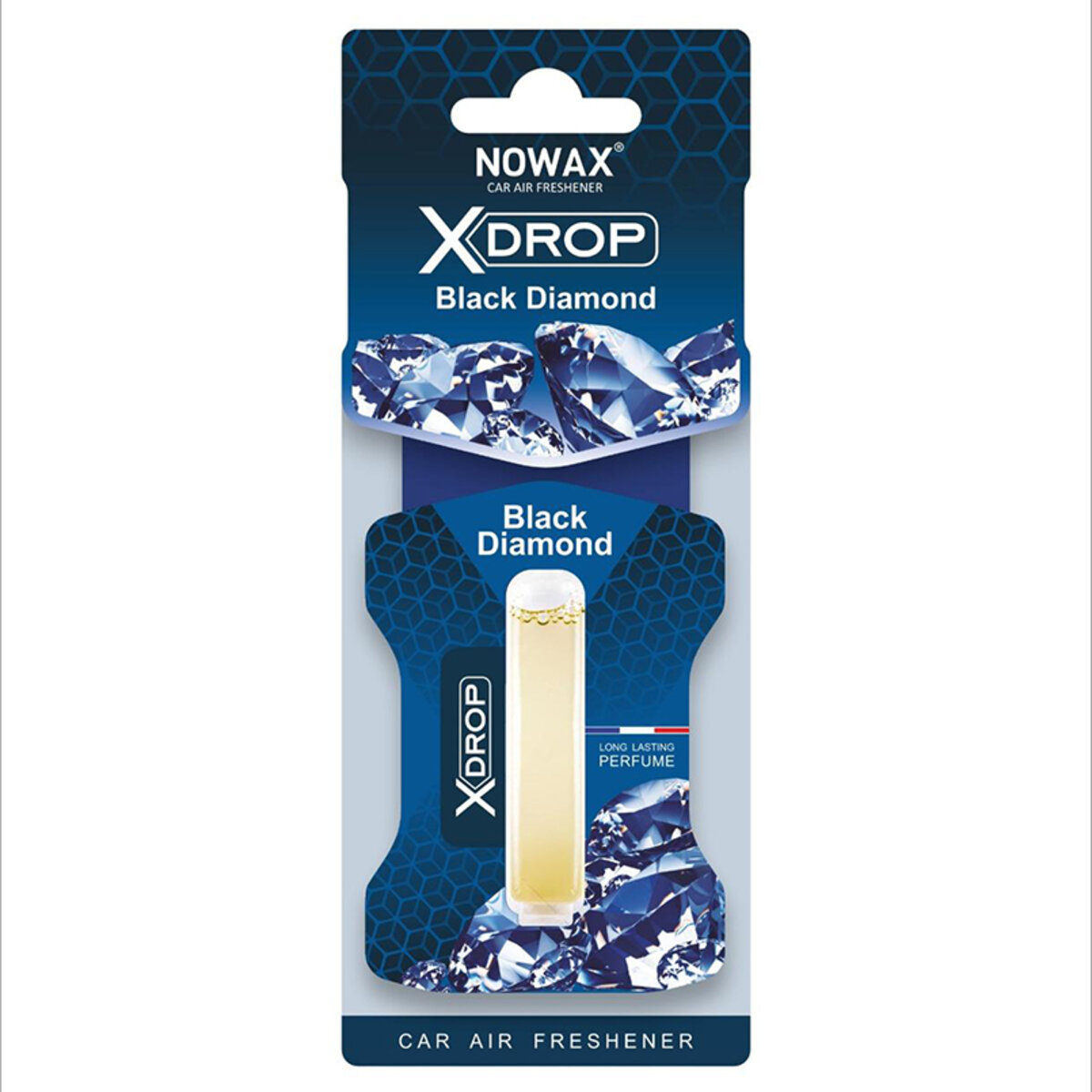 Ароматизатор целюлозний з капсулою Nowax серія X Drop - Black Diamond (NX07527) дивитися фото №1
