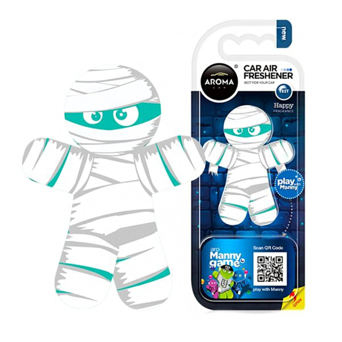 Ароматизатор Aroma Car Manny - MUMMY (83734) дивитися фото №1